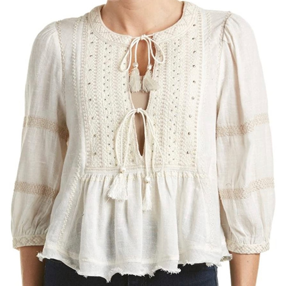 Free People Boho Blouse